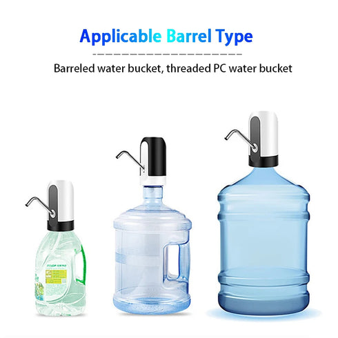 Electric Water Dispenser Pump Automatic Water Bottle USB Charging Water Pump