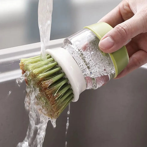 Multifunctional Pressing Brush for Cleaning
