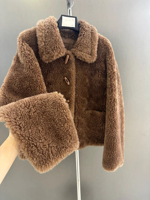 Women’s Cashmere Wool Jacket – Elegant and Versatile Winter Outerwear