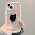 Soft Silicone Cat-Themed Phone Case – Durable & Stylish Protective Cover for iPhone 16, 15, 14, 13, 12, 11, XR, X, XS, 8, 7, SE