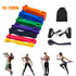 Latex Stretch Resistance Bands - Elastic Pull Up Assist Bands for Home Workout