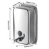 Stainless Steel Wall-Mounted Handwash Dispenser for Office, Kitchen, and Bathroom