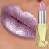 Moisturizing Glitter Lipstick – Dual Function Lip Gloss & Balm, Glitter Pearl Colors, K7021