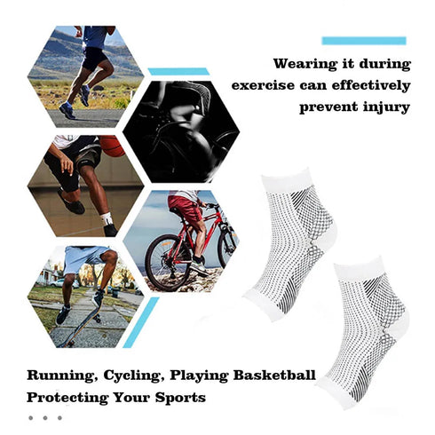 Compression Ankle Support Socks – Neuropathy Relief, Breathable, and Durable