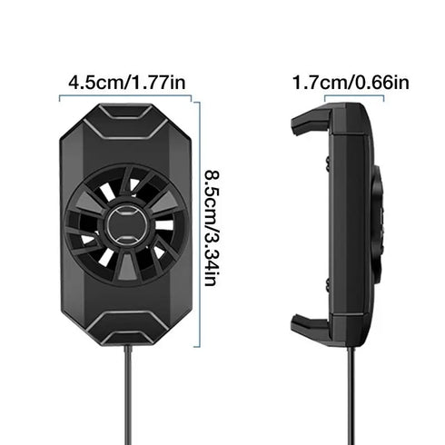 Mobile Cooler Fan, Semi-conductor Cell Phone Radiator Cooling Fan For Gamers