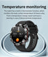 Smartwatch ECG+PPG Fitness Tracker Health Monitoring- Waterproof Voice Assistant