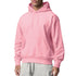 Men's Casual Hooded Sweatshirt – Full Sleeve, Solid Polyester, Comfortable and Fashionable Style