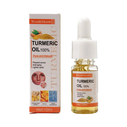 Turmeric Lemon Serum – 30ml Natural Skin Brightening and Pigmentation Corrector for Face and Body – Anti-Aging Moisturizing Essence with Fast Absorption