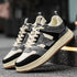 Leather Breathable sneakers for Men-Non Slip Outdoor Trainers