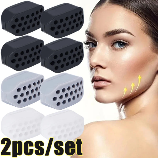 Mandibular Exerciser – Silicone Chin & Neck Line Workout Ball for Facial Exercise - Facial Trainer