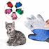 Pet Grooming Glove - Cat and Dog Hair Deshedding Brush, Bath Remover, Cleaning and Massage Tool