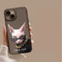 Funny Sunglasses Cat and Dog Couples Phone Case for iPhone – Transparent Shockproof Bumper Cover with Animal Design