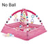 Soft Baby Play Gym with Interactive Hanging Toys – 80x80x50CM
