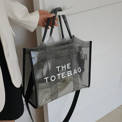 Designer Tote Bag – Luxury Clear Bag for Women