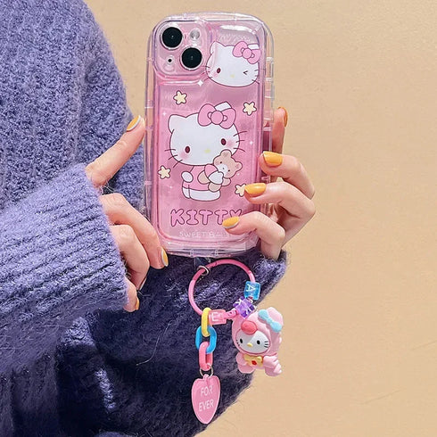 Cartoon Animal Anime TPU Phone Case – Anti-Scratch, Dustproof, Shock-Absorbing Protective Cover for iPhone and Smartphones