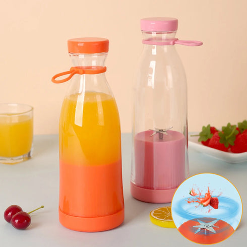 380ml/420ml Portable USB Electric Juicer With 6 Blades