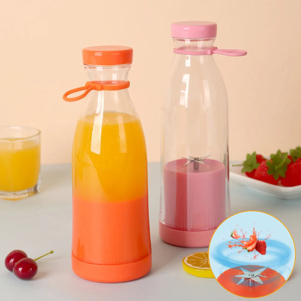 380ml/420ml Portable USB Electric Juicer With 6 Blades