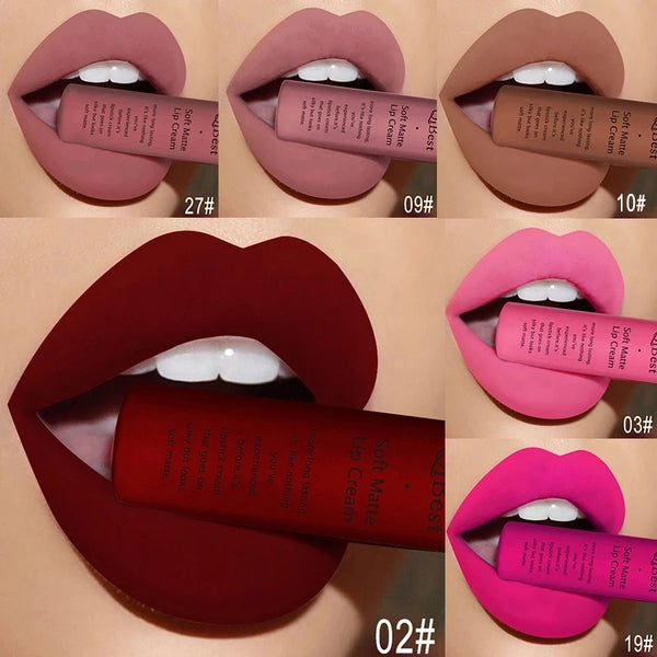Matte Liquid Lip Gloss – Long-Lasting, Waterproof, and Highly Pigmented