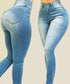 Women's High-Waisted Skinny Jeans – Cotton Stretch Denim Pencil Pants