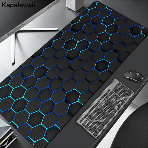 Geometric Gaming Mousepads-XXL Large Desk Mat-Keyboard Mats