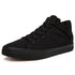 Black Casual Sneakers for Men-3cm Height Increasing Canvas
