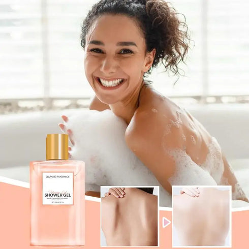 1pcs Elegant Fragrance Shower Gel Deep Nourishing Hydrating Body Lotion