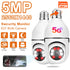 Wireless Wifi Light Bulb Camera Security Camera