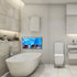 Soulaca 24" Smart Waterproof Magic Mirror TV for Bathroom(On Wall Model)