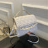 Mini Quilted PU Leather Crossbody Bag for Women – Diamond Lattice Shoulder Handbag with Chain Strap