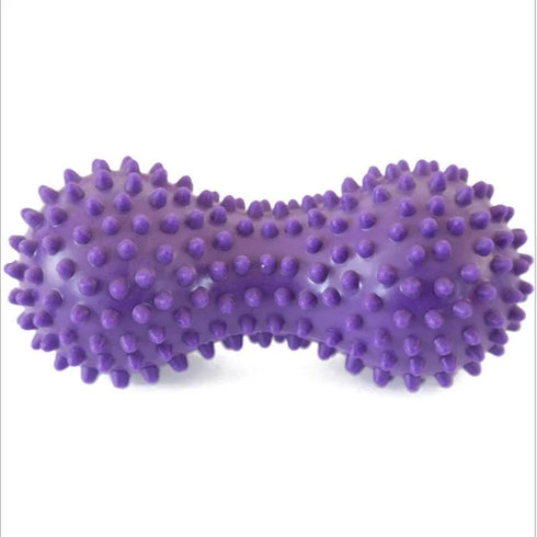 Foot Massage Roller – Peanut Double Lacrosse Spiky Ball for Foot Arch Pain