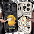 Pokemon Psyduck Meowth Phone Case For iPhone 14 15 Pro Max 13 12 11 X XS XR 7 8 Plus SE 2020 Soft Silicone Shockproof Cover