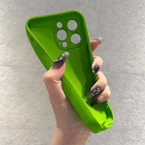 Hello Kitty Shockproof Silicone Phone Case | Cute Y2K Design for iPhone 16, 15, 14, 13, and 12 Pro Max