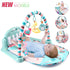 Kick and Play Piano Tummy Time Mat – Multi-Stage Baby Gym with Music & Lights