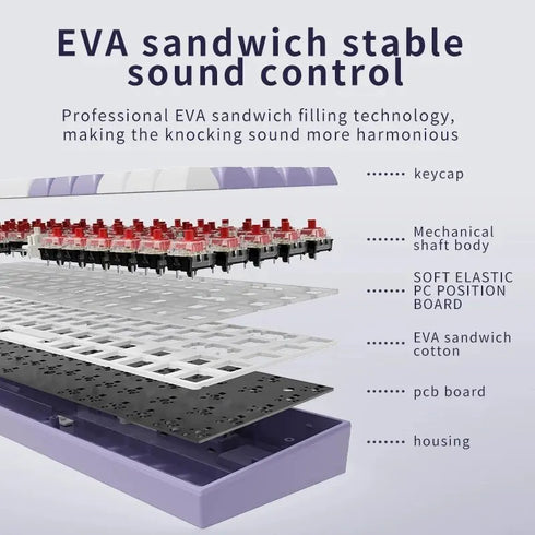 AJAZZ AK680 Mechanical Keyboard-Wired Hot Swap