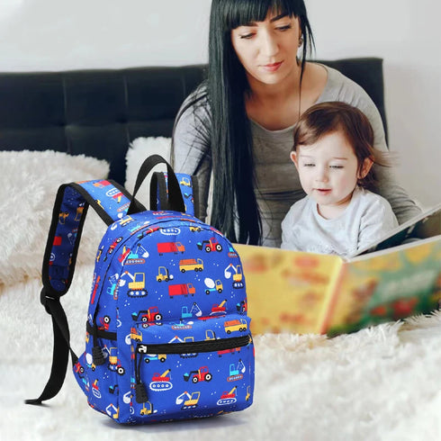 Cartoon Print Kids School Backpack - Children's Outdoor Travel Bag - Fun & Durable Book Bag