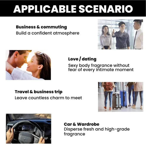 Attractant Solid Balm for Men And Women - Solid Perfume Long-lasting Natural Deodorant Pocket Fragrance Balm