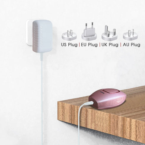 Pain Less Hair Removal For Women: IPL 500,000 Flash Depilator Pulses Permanent Laser Epilator