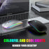 2.4G Wireless Luminous Mouse-Bluetooth Charging Mouse