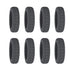 8PCS Travel Luggage Caster Shoes Silicone Suitcase Wheels Protection Cover with Silent Sound Reduce Noise Luggage Accessories