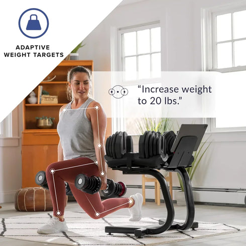 552 Adjustable Dumbbell Pair - Versatile Weight Training Equipment