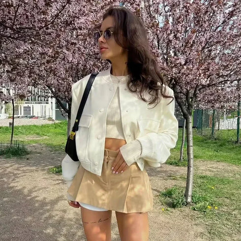 ASDS Women's Bomber Jacket - Stylish & Versatile