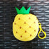 1Pc Cute Fruit Shape Plush Coin Purse Watermelon Pineapple Orange Strawberry Purse Bag Keychain Pocket Kid's Coin Pouch Wallet