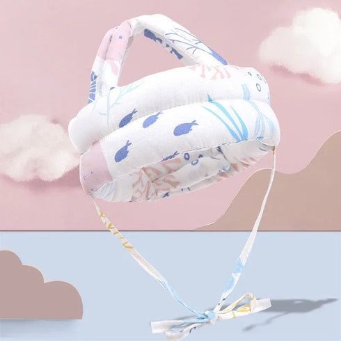 Baby Protective Lei Feng Hat – Adjustable, Impact-Resistant, and Comfortable Head Protection