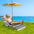 Pool Sun Lounger Cover With Pockets Beach Towel Cover Microfiber Pool Lounge Chair Cover Bath Towel Holidays Chair Mate