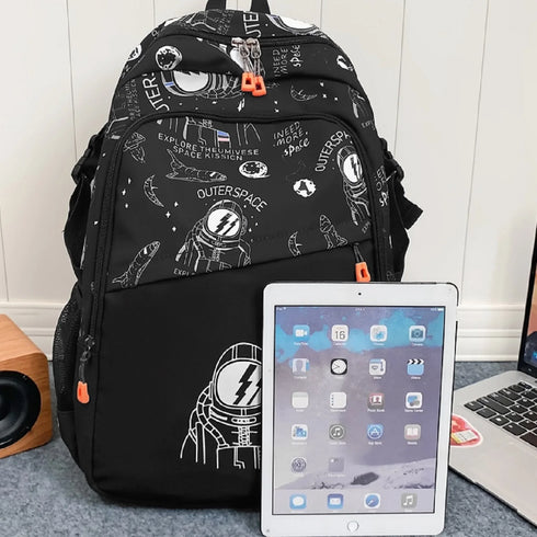 Customizable Waterproof Campus Backpack - Classic Neutral Training and Mountaineering Bag