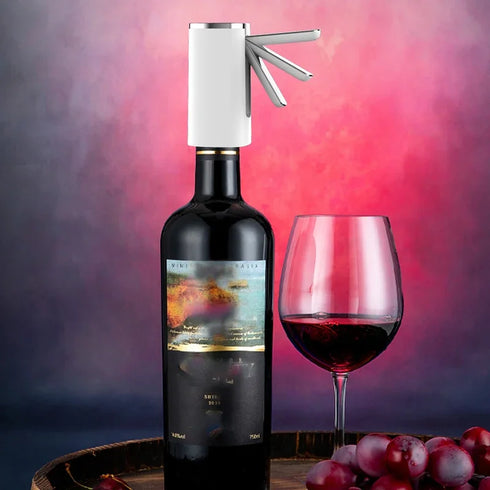 Electric Wine Separator - Aerating Wine Decanter - Bar Wine Pump Pourer