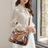 Women’s Vintage PU Leather Crossbody Bag – Multi-Pocket Casual Shoulder Handbag