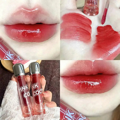 Watery Mirror Lip Glaze – High-Shine, Moisturizing, and Long-Lasting