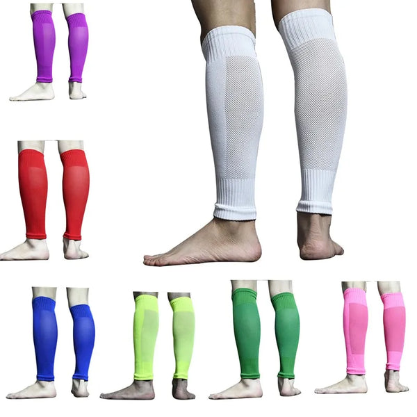 Professional Football Socks with Shin Pad Coverage – Knee-High Sports Performance