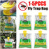 Disposable Hanging Fly Trap Bag - Non-Toxic Fly Catcher with Fly Bait for Outdoor Mosquito Control